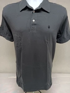 Camisa Polo Volcom Mediana Ajustada Pequeña Adulta Gris Informal Algodón Logo Clásica Para Hombres - Imagen 1 de 14