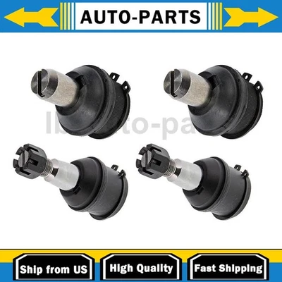 Rótulas inferiores superiores delanteras 4 piezas para Ford E-450 Econoline Super Duty 1999-2002 Foto 1 de 4