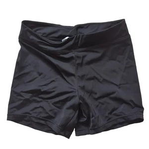 Weissman Womens Dancewear Dance Costume Shorts Bottoms Stretchy Black SA Small - Picture 1 of 4