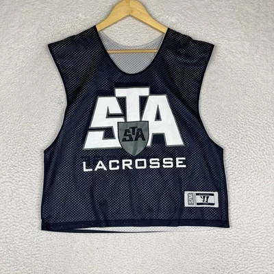 St. Albans Escuela Lacrosse Talla S/M Camiseta Reversible Práctica Pinnie Guerrero Foto 1 de 4