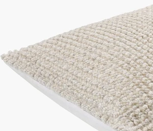 Surya Pillows 123353 20”x 20” Gray Pattern Pillow New Original Price $115 - Picture 1 of 7