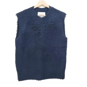 Auth JIL SANDER - JSWU752326 Dark Navy Women's Sweater - Picture 1 of 6
