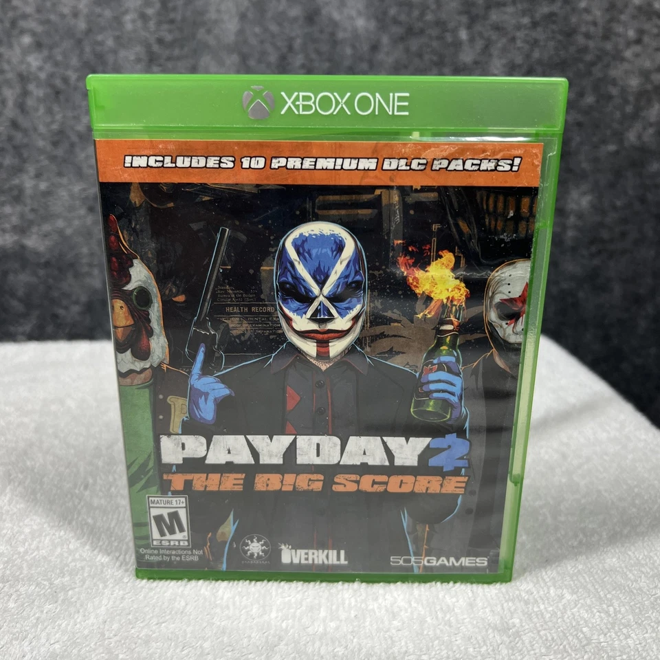 Payday 2 The Big Score Xbox One Video Game Complete 10 DLC Packs Heist Action - Image 1 of 4
