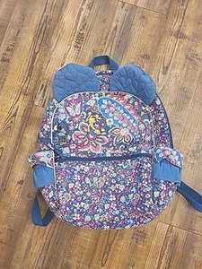 Vera Bradley / Disney Sensational Six Paisley Rüschen Rucksack Minnie Ohren OHNE SCHLEIFE - Bild 1 von 11