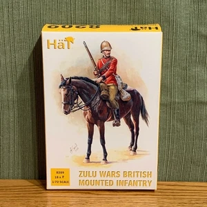HäT, Zulu Wars British Mounted Infantry, 8209, 1:72 Scale, Model Kit, NIB - Picture 1 of 6
