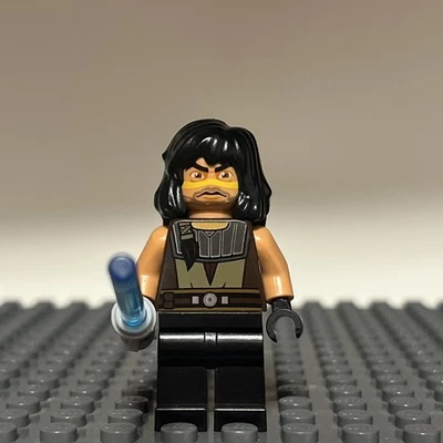Lego Star Wars Quinlan Vos Minifigure sw0333 From Set 7964 Clone Wars - Used 1Y - Image 1 of 2