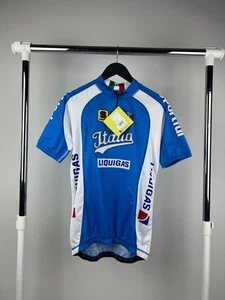 NWT SPORTFUL CYCLING BLUE VELO SHIRT JERSEY ITALY SIZE L - Picture 1 of 13