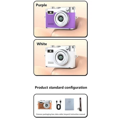 Appareil Photo Numérique Résolution 1080P avec Écran LCD 0 96 Pouces Utilisat - Photo 1/4