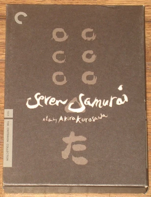 Seven Samurai, A Film By Akira Kurasawa Criterion Collection DVD 3 Disc Set 1954 - Image 1 of 4