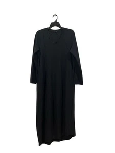 Vestido Oska Talla 0 Negro Lana Cuello en V Manga Larga ¡Bonito! - Imagen 1 de 8