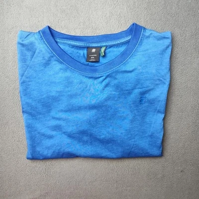 Camisa G-Star RAW Para Hombres 2XL Cuello Redondo Motac Camiseta Atlética Algodón Orgánico Escuela Foto 1 de 4