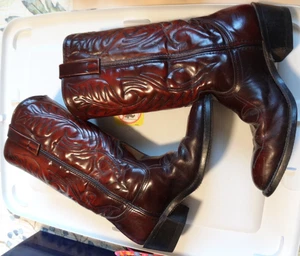 vintage masons cowboy boot, 7d, 77950p3 - Picture 1 of 3