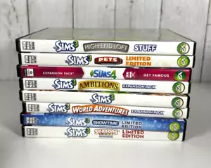 The Sims 3 Lot of 8: Base Game + Expansions plus Limited Edition | Free Shipping - Picture 1 of 9