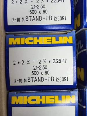 CAMERA D'ARIA MICHELIN 2 + 2 1/4 + 2 1/2 + 2.25-17 - Immagine 1 di 4