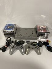 Chipped Sony Playstation 1 PS1 (SCPH-1002) Audiophile Console & Games Bundle -