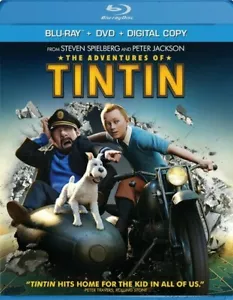 The Adventures of Tintin.  Blu-ray/DVD Combo. Widescreen (2011, Paramount) - Picture 1 of 1