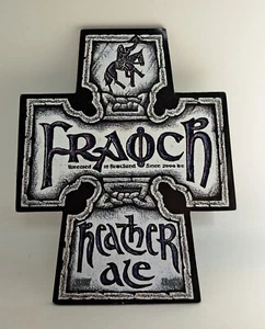 Fraoch Heather Ale Brewed In Scotland - Beer Pump Sign Pub Bar Man Cave - Picture 1 of 5