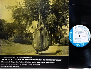 PAUL CHAMBERS "WHIMS OF CHAMBERS" BLUE NOTE BLP1534 767 LEX MONO DG RVG Ear VG++ - Picture 1 of 8