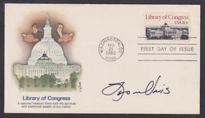 Leon Uris, American author, wrote Exodus, Trinity, signed Library of Congress - Picture 1 of 1