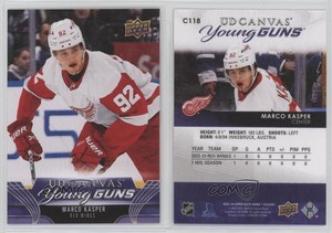 2023-24 Upper Deck Series 1 UD Canvas Young Guns Marco Kasper #C118 Rookie RC