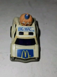 1984 ERTL MCDONALD'S FRICTION CARS OFFICER BIG MAC WHITE DIECAST 2" POLICE CAR - Picture 1 of 9
