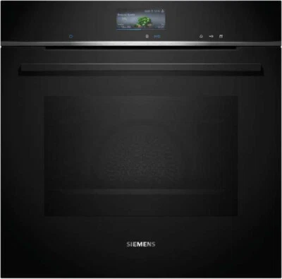 Siemens HR736G1B1 Einbau-Backofen mit Dampfunterstützung Schwarz, 60 cm, 4D NEU - Bild 1 von 4