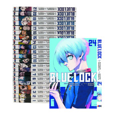 Manga Blue Lock Anime Vol 1-24 Complete English Version Comic Single Loose