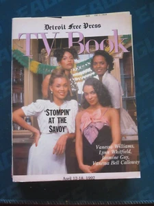 TV Book Magazine Regional TV Guide April 1992 Vanessa Williams Stompin' at Savoy - Picture 1 of 1