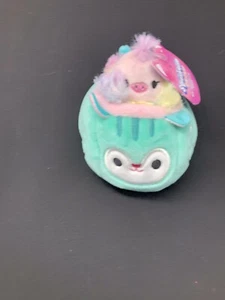 Squishville Squishmellow Mini Bird & Squirrel Vehicle - Picture 1 of 6