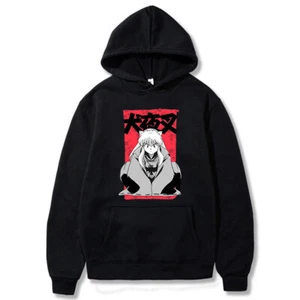 New Inuyasha Sesshomaru Kagome Hoodies Anime Men Women Sweatshirt Pullovers Tops - Picture 1 of 16