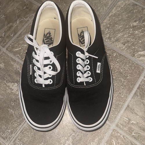 Vans Autentiche Sneakers Classiche Nere Tela Casual Unisex Scarpe 6 5 Uomo 8 Wmn