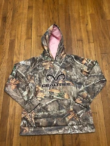 Real Tree Camo Hoodie Womens Large - Picture 1 of 3