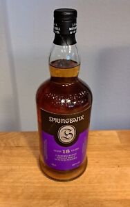 Springbank 18 Jahre - Top Single Malt - Bottled 2022