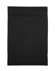 RALPH LAUREN Sanders Solid Tub Mat 22" X 31" Black 100% Cotton - Picture 1 of 1