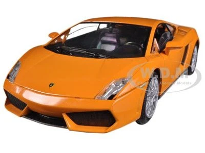 LAMBORGHINI GALLARDO LP560-4 ORANGE 1/24 DIECAST MODEL CAR BY MOTORMAX 73362 - Image 1 of 4