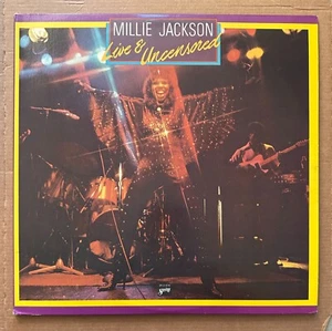 MILLIE JACKSON : Live & Uncensored : 1984 Spring Vinyl Record 2XLP - VG+/VG+ - Picture 1 of 3