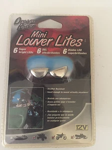 DREAM RIDER MINI LOUVER LITES X 6(BLUE) - Picture 1 of 2