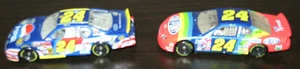 LOTE DE 2 AUTOS DE ACCIÓN NASCAR-JEFF GORDON #24-1999 DUPONT-2002 PEPSI-1:64 ESCALA - Imagen 1 de 5