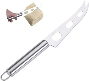REVGOZU Cheese Knives, Stainless Steel Cheese Knife Cuts Soft & Semi Hard Cheese - Picture 1 of 7