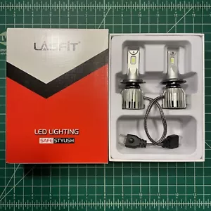 Lasfit H7 LED Headlights, 5k Lumen, 6k Color Temp - Fits 3rd Gen Subaru Outback - Picture 1 of 4