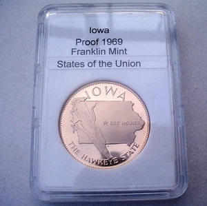 SLABBED Proof "States of the Union" - Iowa "The Hawkeye State" - Picture 1 of 3