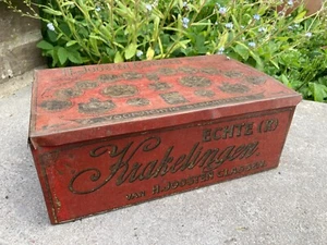 Rare Grande boite métal Hofleverancier Joosten Claasen krakelingen - Picture 1 of 7