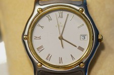 Ebel "Classique Wave Sport" 1187141 men's watch watch steel / gold Ø 35 mm