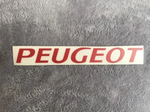 Peugeot 106 Rallye 2, Decal Sticker autocollant malle arrière PEUGEOT - Imagen 1 de 1