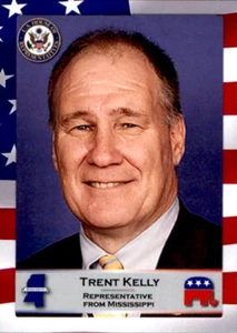 2020 United States Congress #321 Trent Kelly Union University of Mississippi - Picture 1 of 2