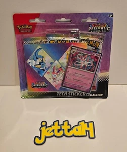 Pokémon Prismatic Evolutions Sylveon Tech Sticker Collection - SV8.5 NEU/SEALED! - Bild 1 von 2