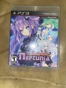 Hyperdimension Neptunia-Sony PlayStation 3. Game, Manual & Case - Picture 1 of 3