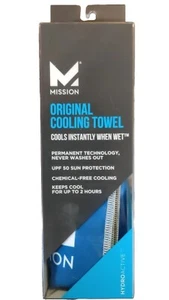 **NEW** Mission Original Cooling Towel Chemical Free Cooling Blue 10" x 33" (V) - Picture 1 of 2