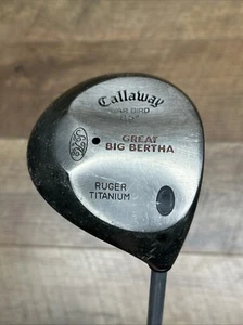 Callaway Great Big Bertha War Bird 8.5 Driver Graphite-Firm Flex-Ruger Titanium - Picture 1 of 8