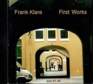 FRANK KLARE - ERSTE WERKE: SOLO 81-85 BERLIN SCHULE SYNTHESIZER ABMESSUNGEN CD